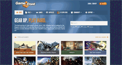 Desktop Screenshot of gamefront.com