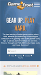 Mobile Screenshot of gamefront.com